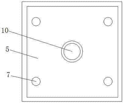 Shock absorption mechanism for impact test bed