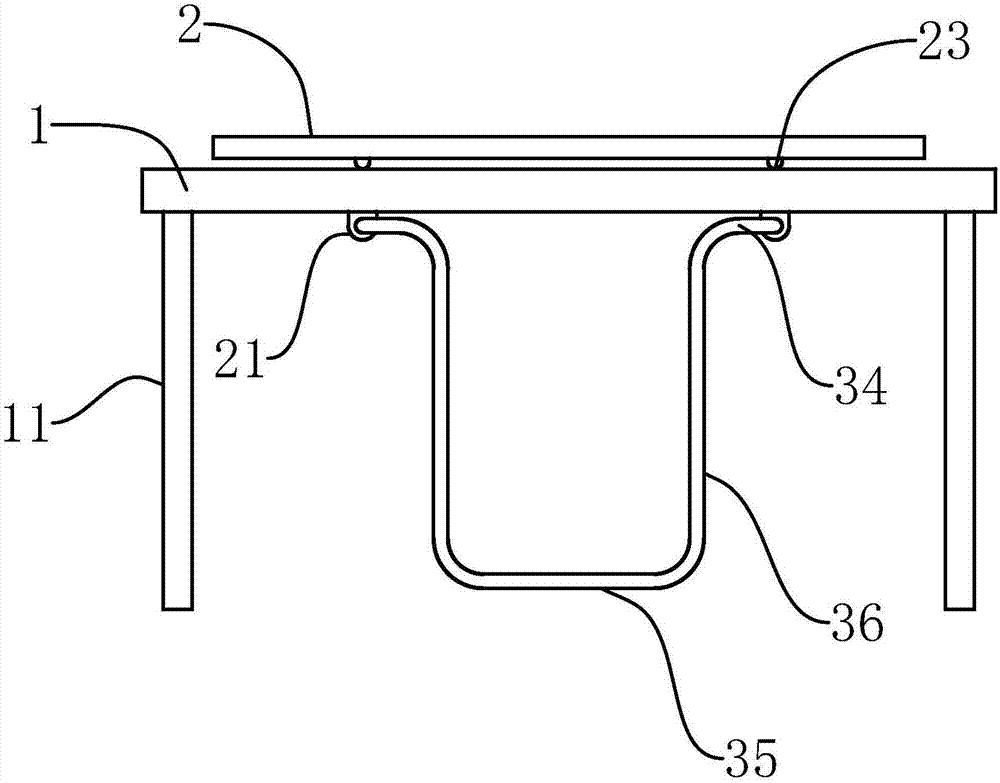 Medical infant nursing table and application method thereof