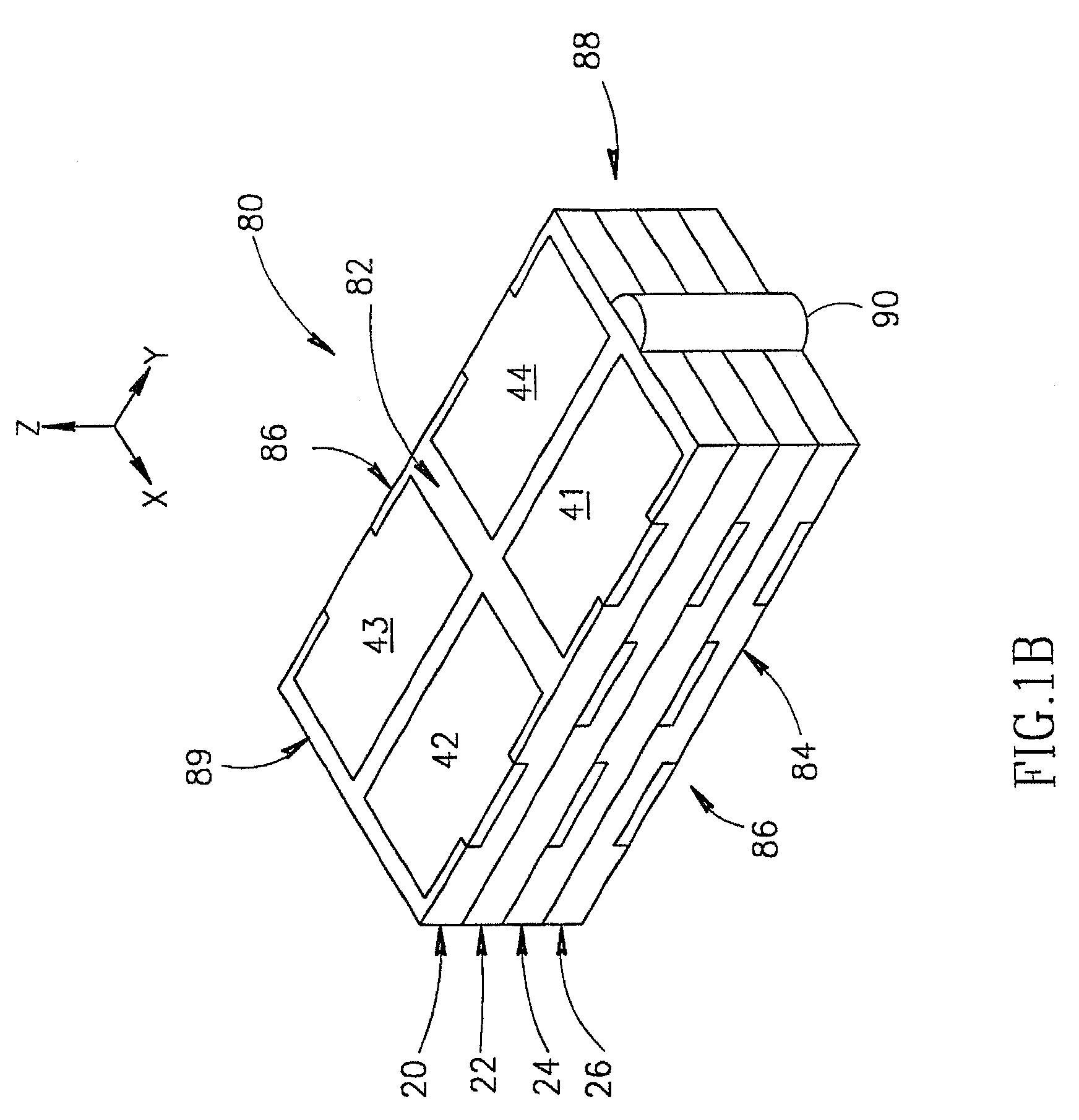 Multilayer piezoelectric motor