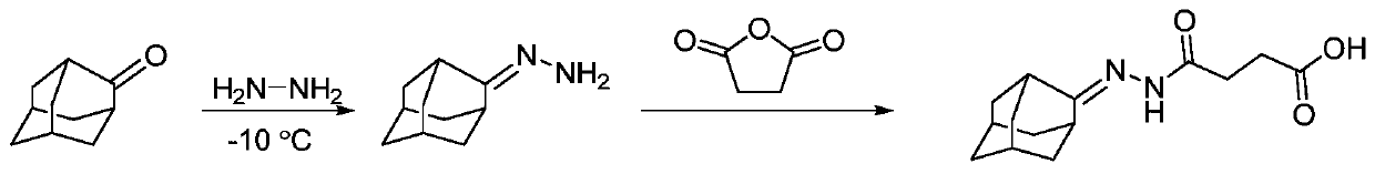 Amantadine hapten, antigen, chemiluminiscence enzyme-linked immunoassay kit and application thereof