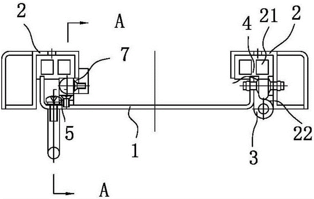 Signal transfer hole device outside vehicle