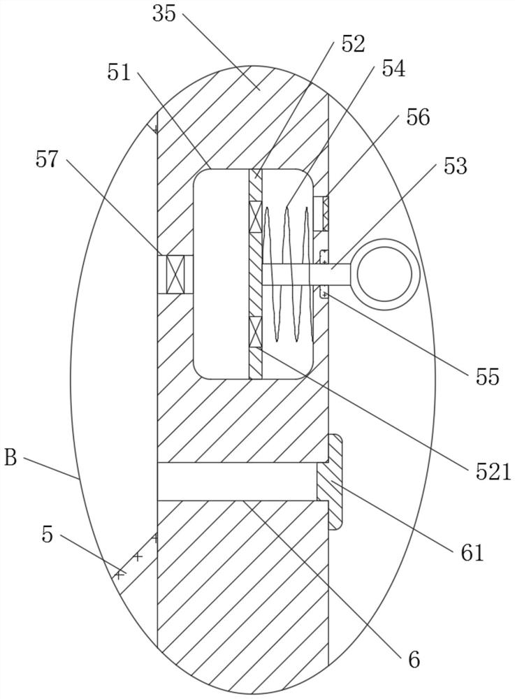 Sliding glass door hanging clamp convenient to install