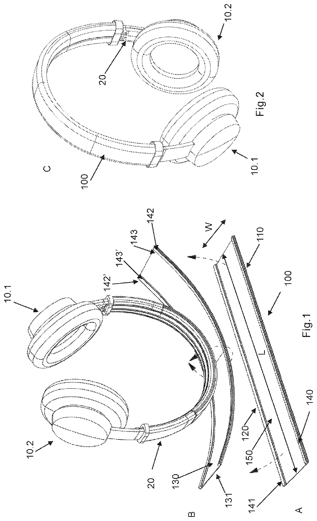 A headband cover for detachable attachment to a headband of a headphone