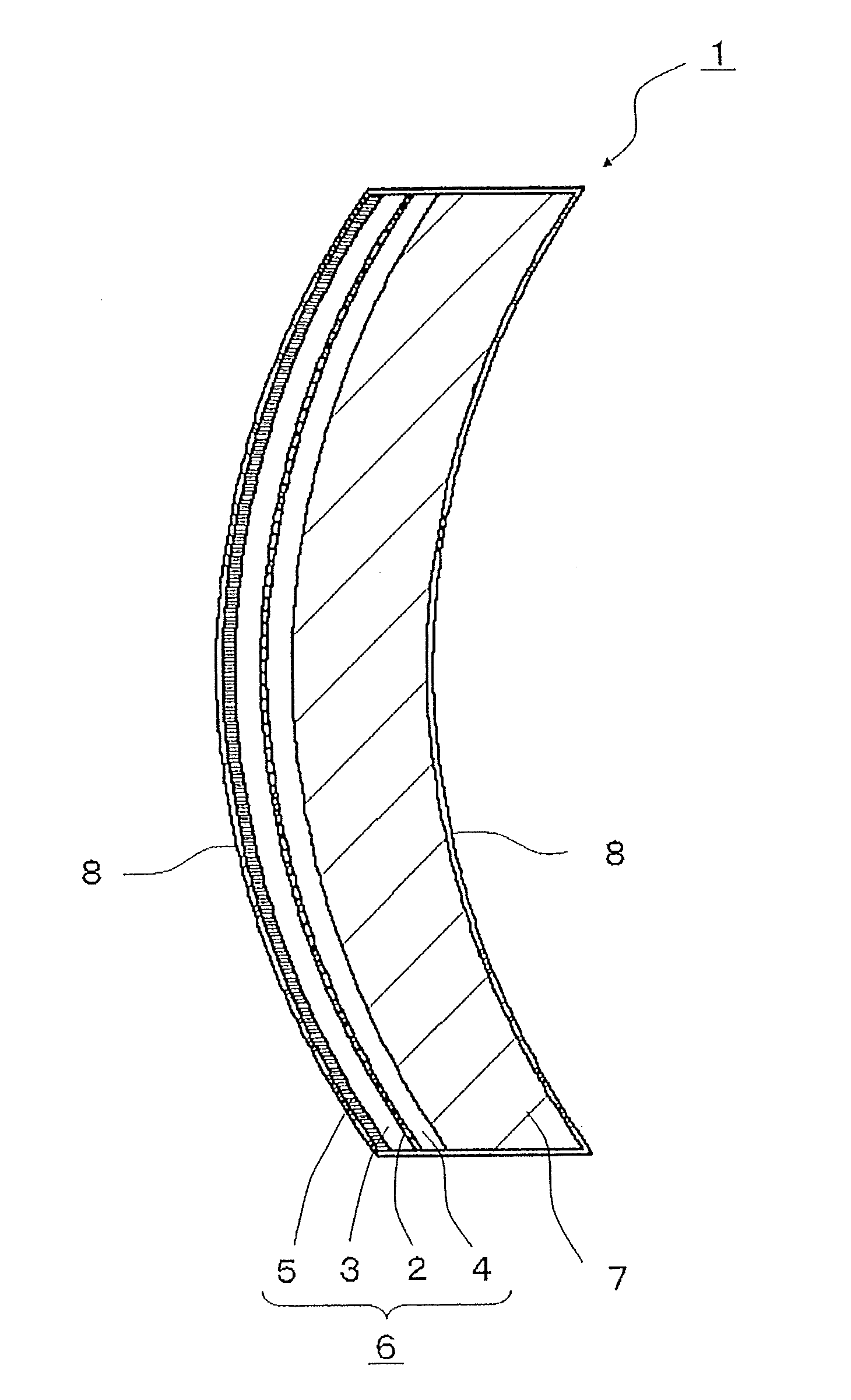 Polycarbonate lens for eyewear and method for manufacturing the same