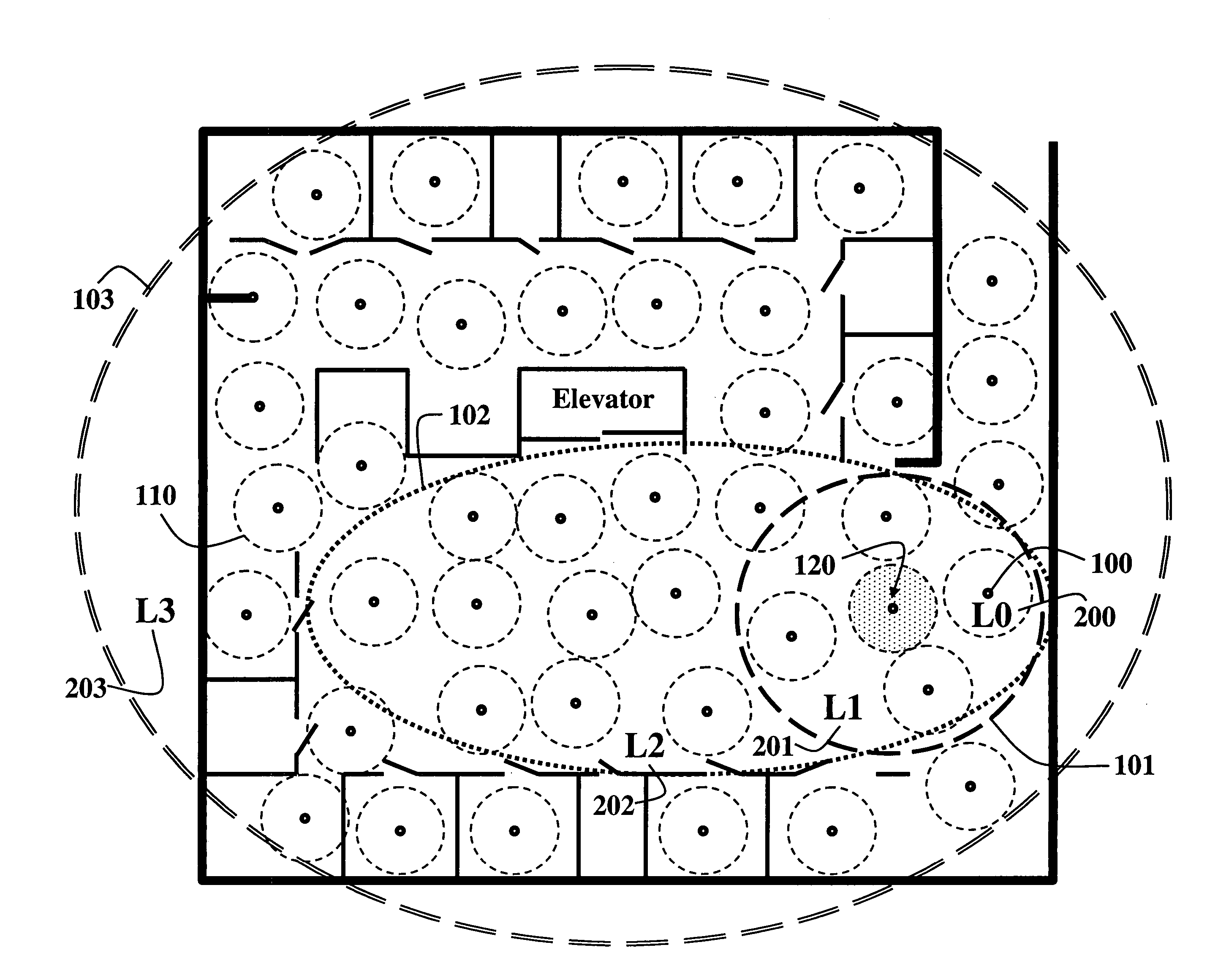 Hierarchical processing in scalable and portable sensor networks for activity recognition