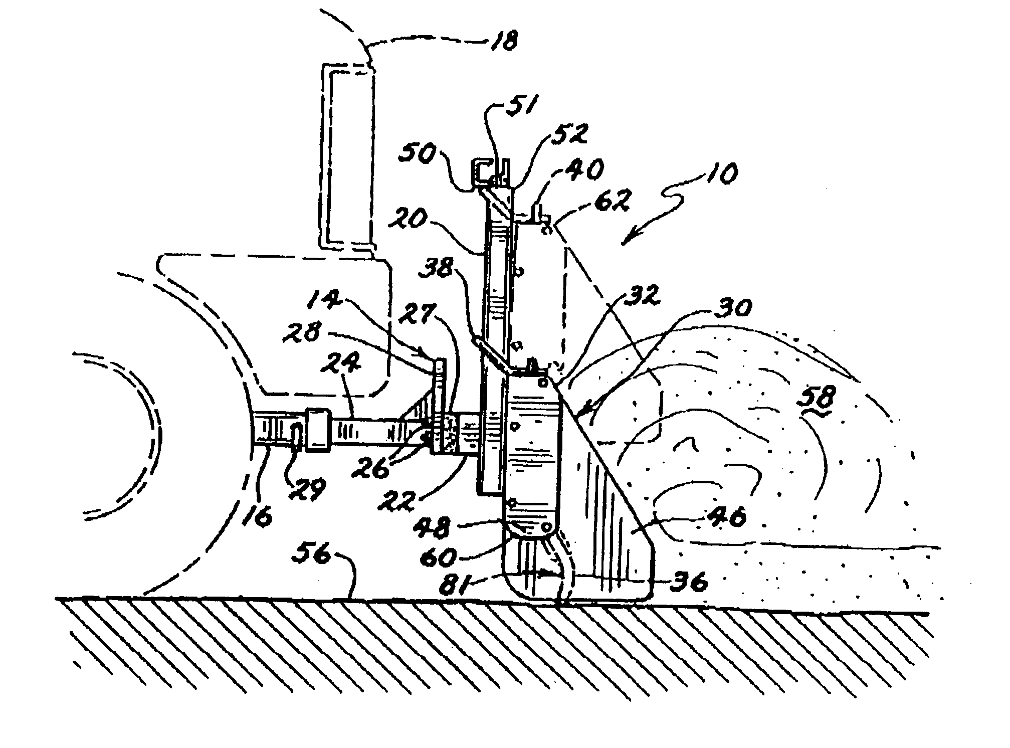 Snow plow having two-piece mold board