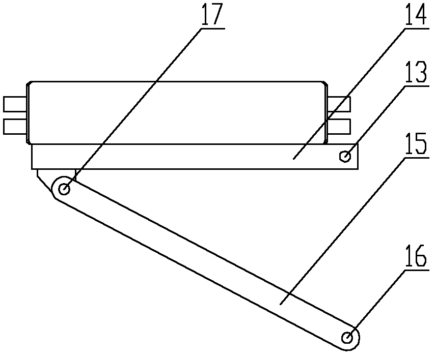 Tower crane and platform supporting device thereof