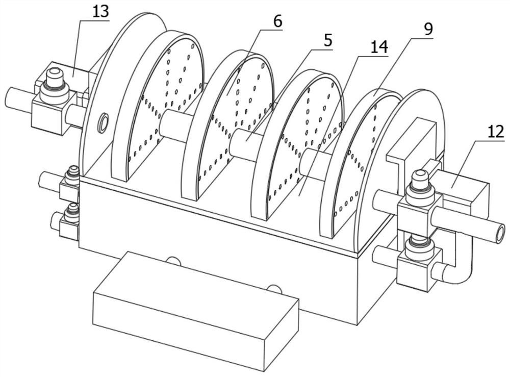 Waste gas filtering equipment