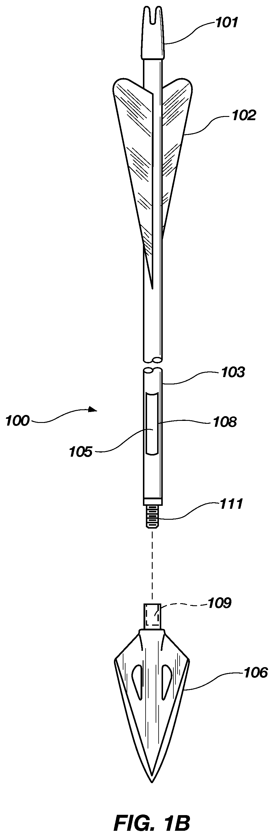 System and method for adjusting the trajectory of an arrow