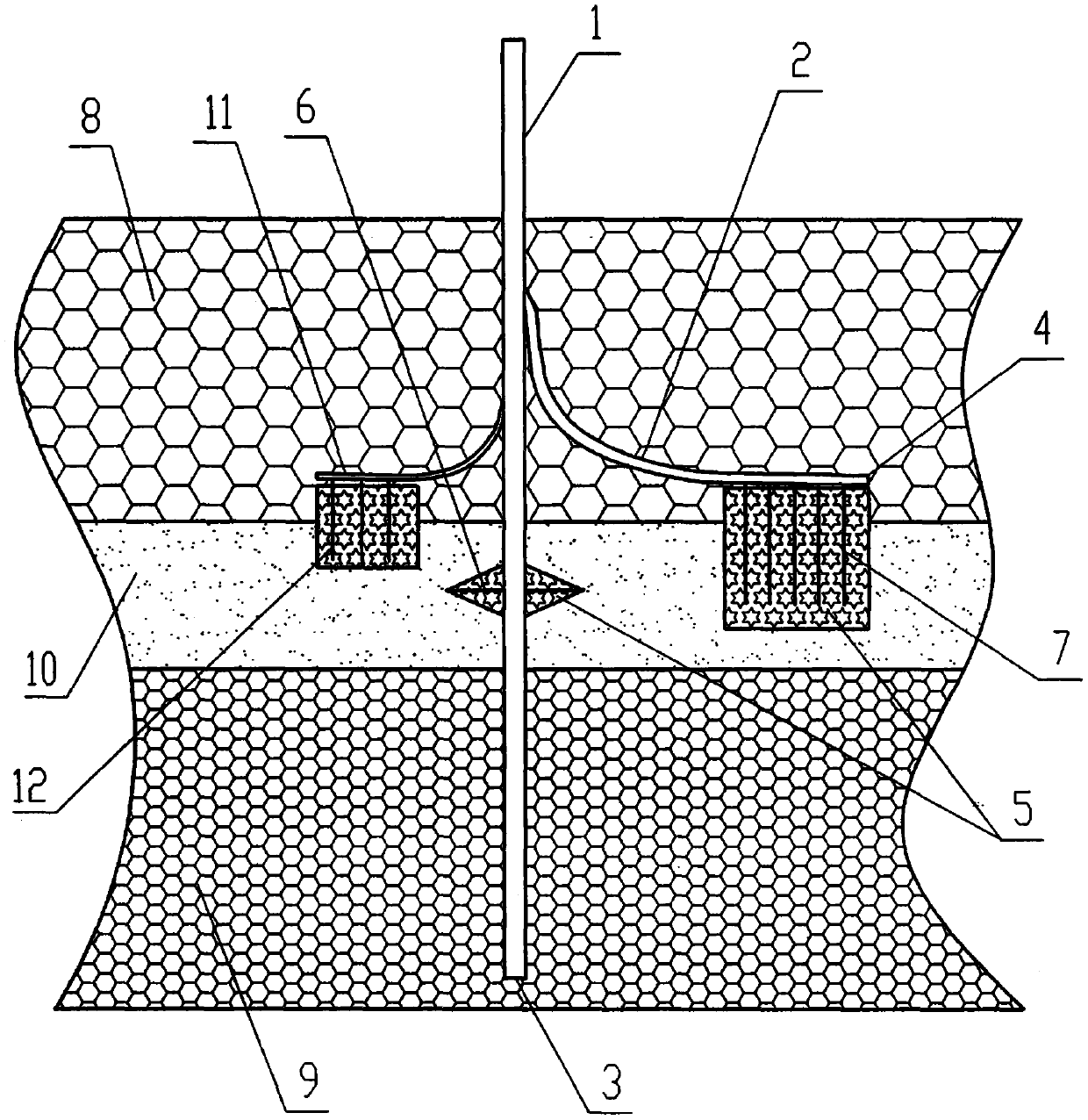 T-shaped well group and method for exploiting non-diagenetic natural gas hydrates