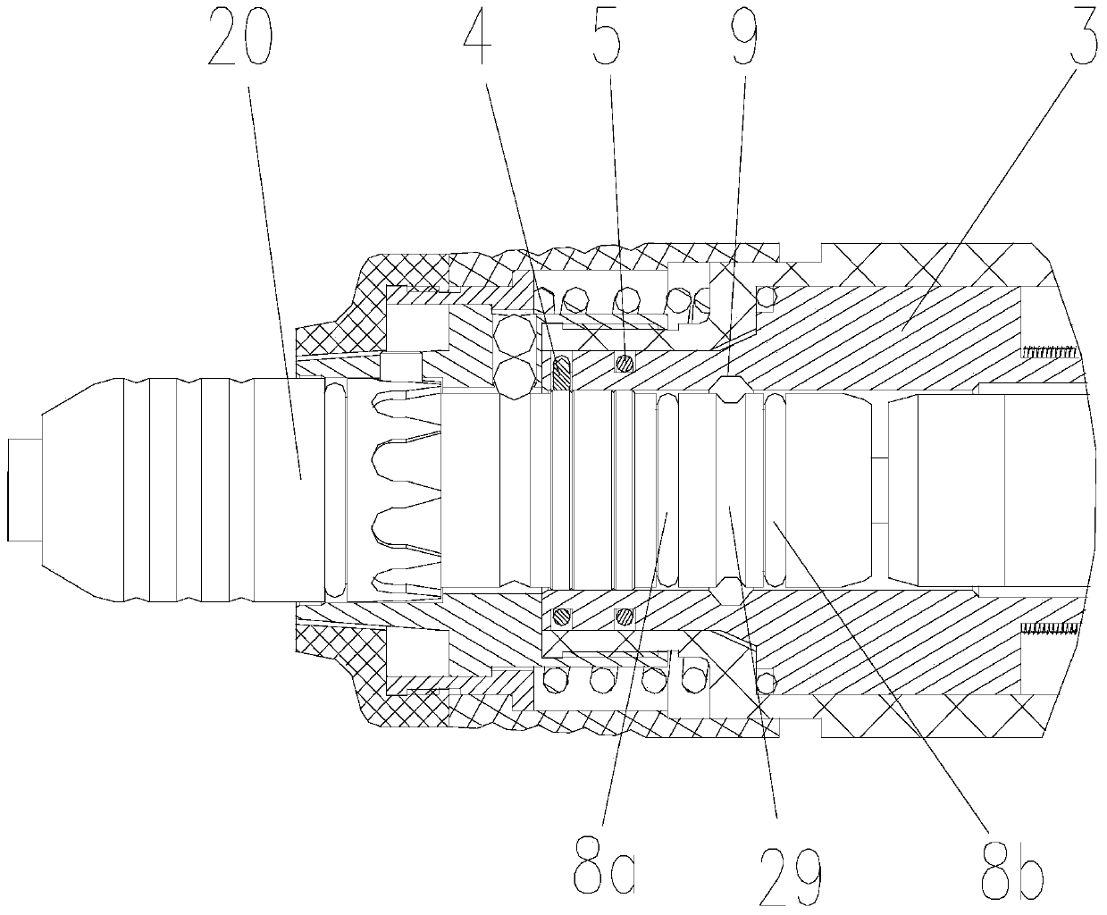 Electric coagulation power handle and planing components