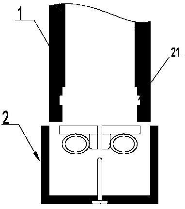 Wireless charging miner lamp with good sealing performance and sealing method thereof