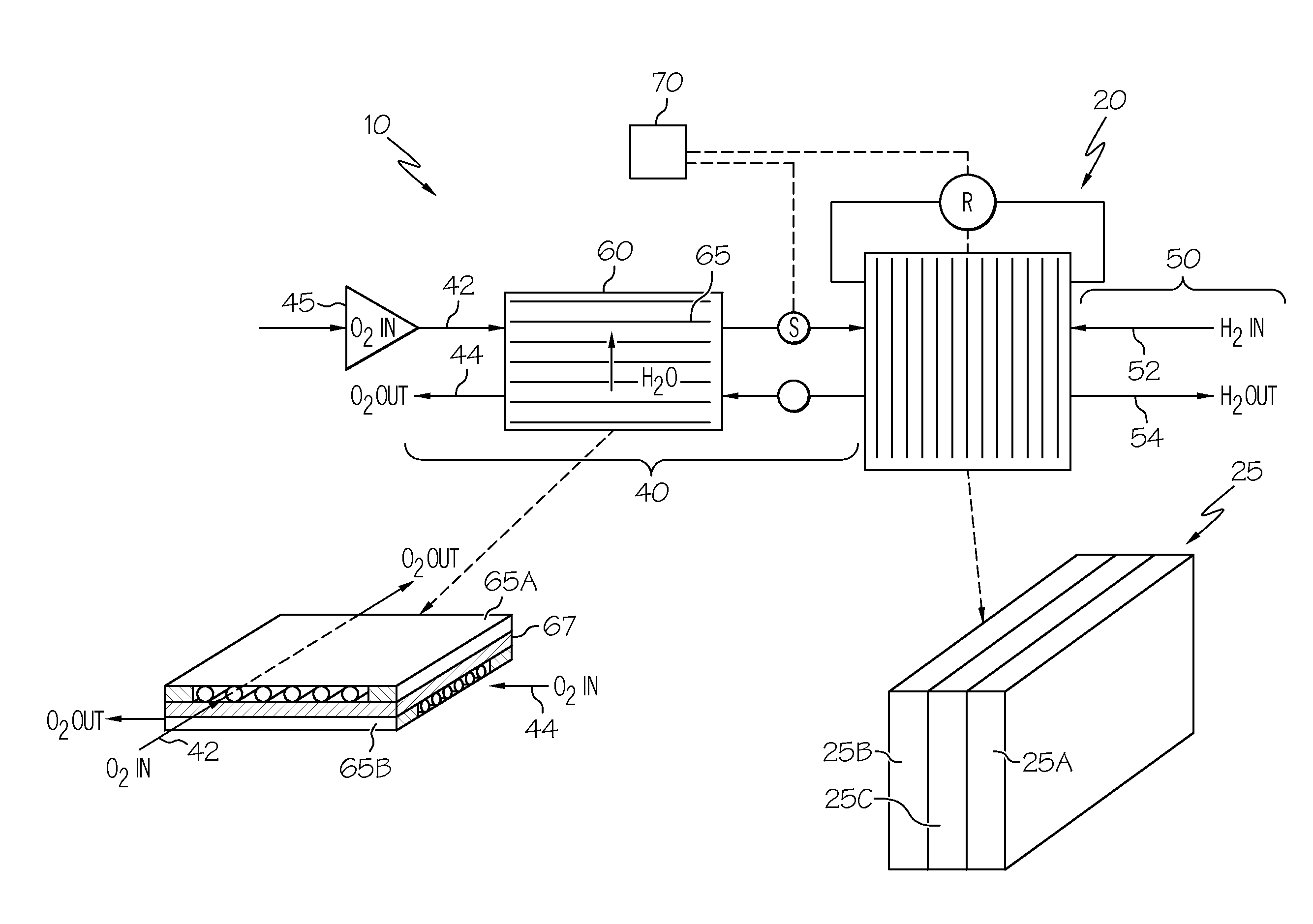 Model Based Approach For In-Situ WVTD Degradation Detection In Fuel Cell Vehicles