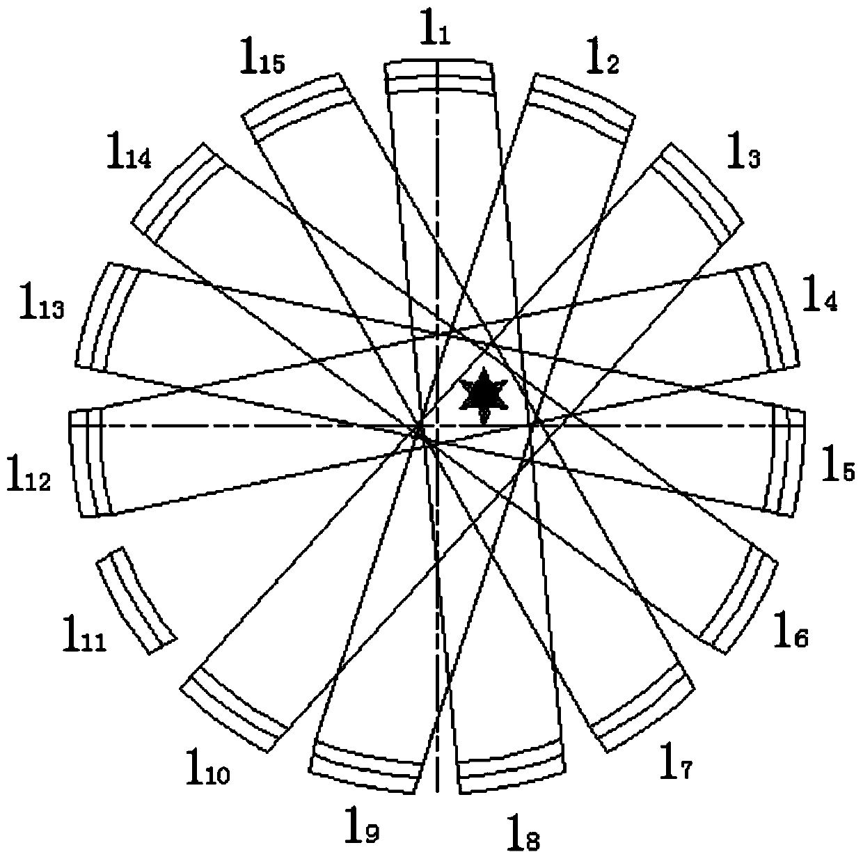 Multi-electrode bispectrum radio frequency tumor thermotherapy instrument capable of focusing electromagnetic field