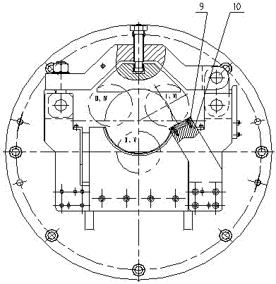 Angular precision positioning device for crank of crankshaft