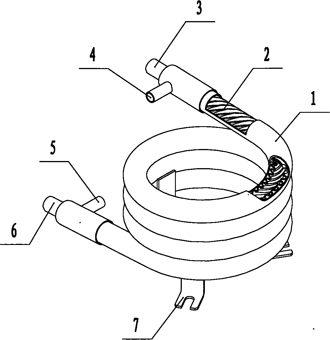 Coaxial heat exchanger