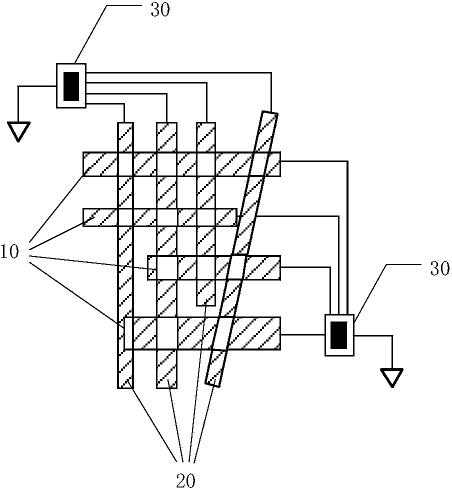 Sensing device based on friction generating technology and preparing and using method of sensing device