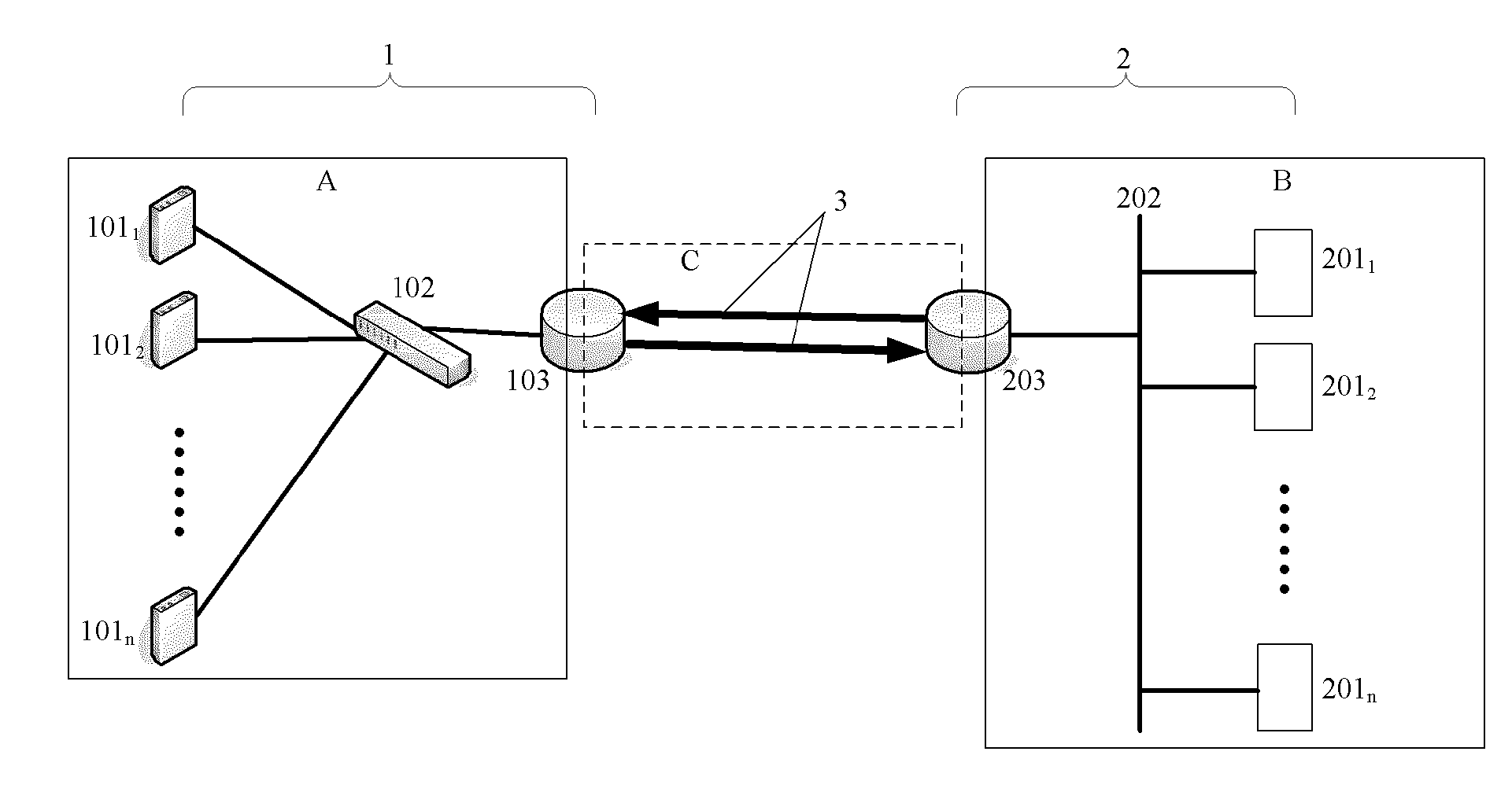 Networked well logging system and communication method thereof