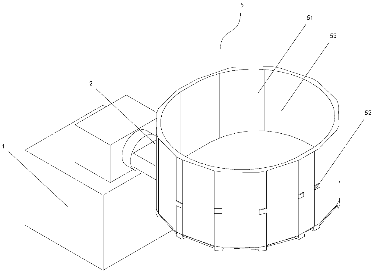 Landscaping plant agent spraying device