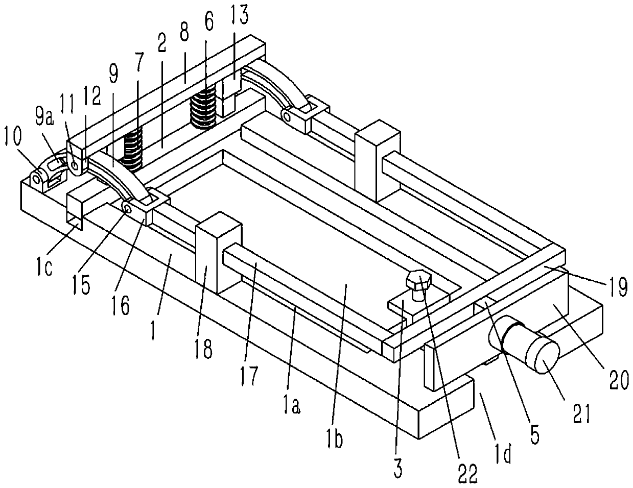 Clamping tool for PCB processing