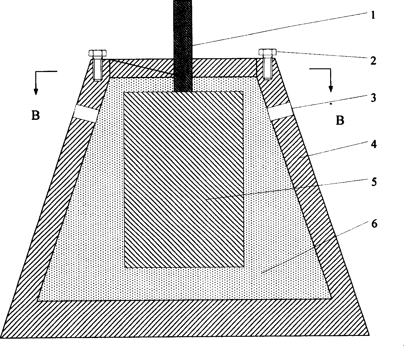 Protection means used for calcination starting or preheating exchanging inert anode for electrolysis of aluminium