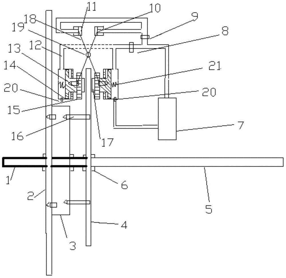 Driving and brake integration system based on wheel hub motor