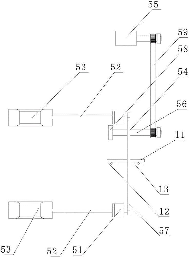 Stranded wire full-automatic tensioning experiment device based on spoked wheel structure