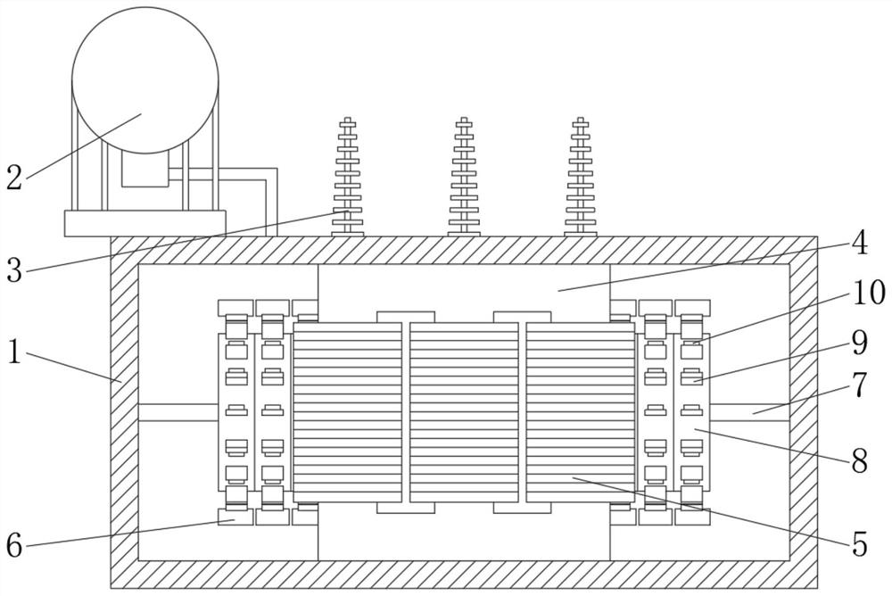 Distribution transformer for communication power system