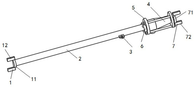 Locomotive oil tank edge correcting device