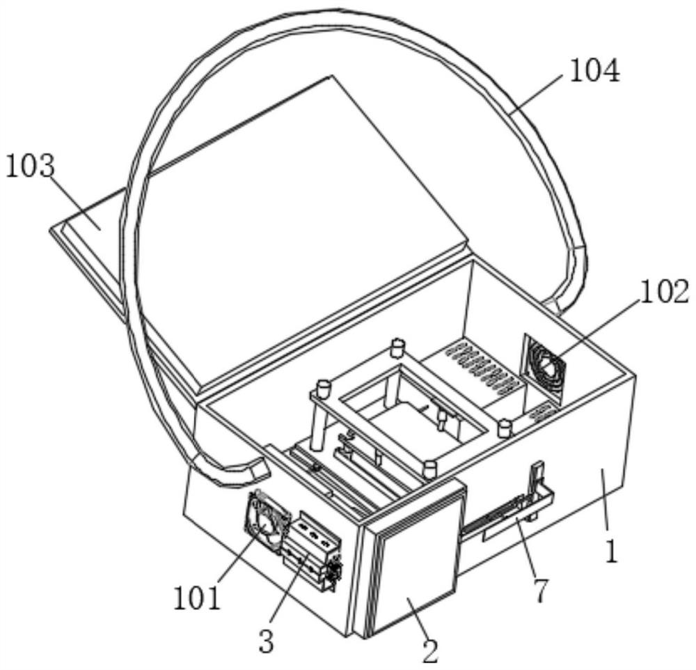 Electronic load insulation detection alarm method