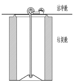 Device for fixing filter cartridge of efficient sweeping vehicle