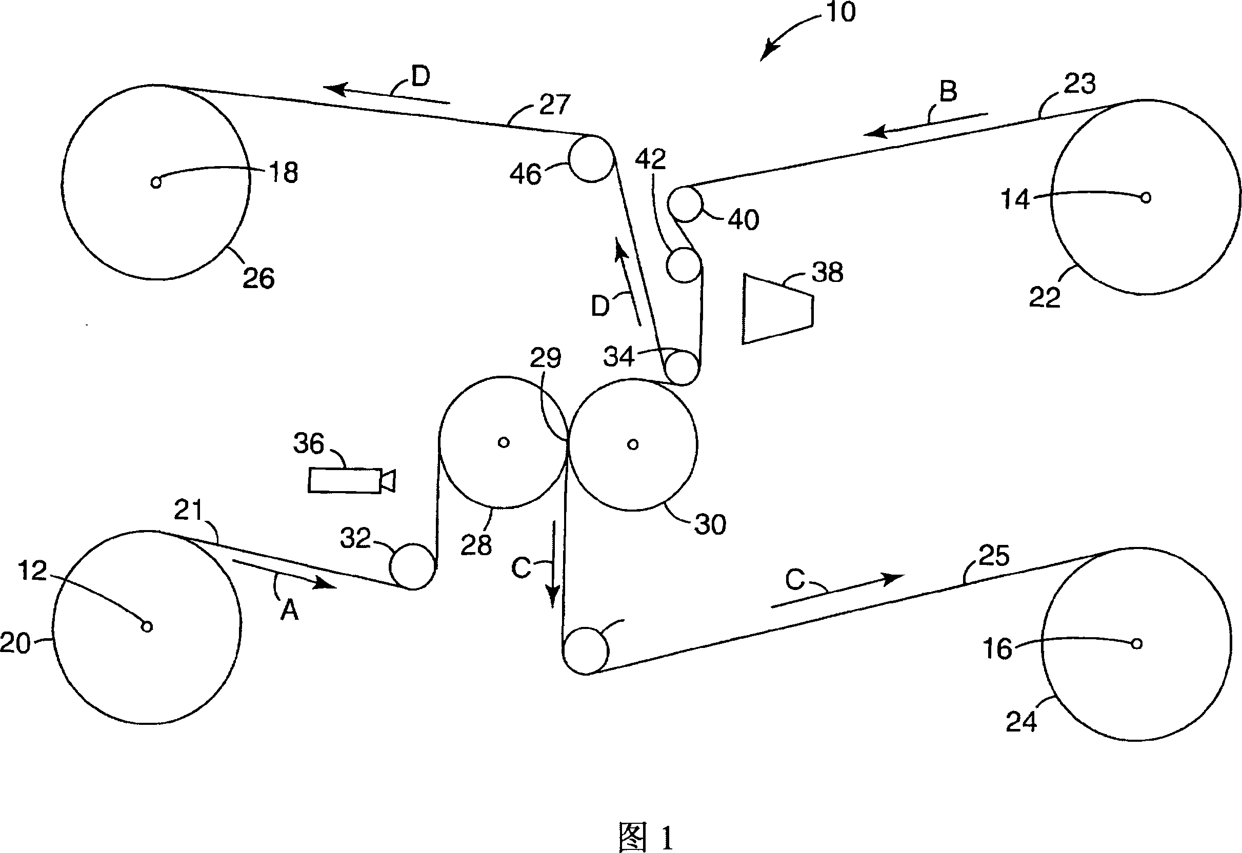 Registered lamination of webs using laser cutting