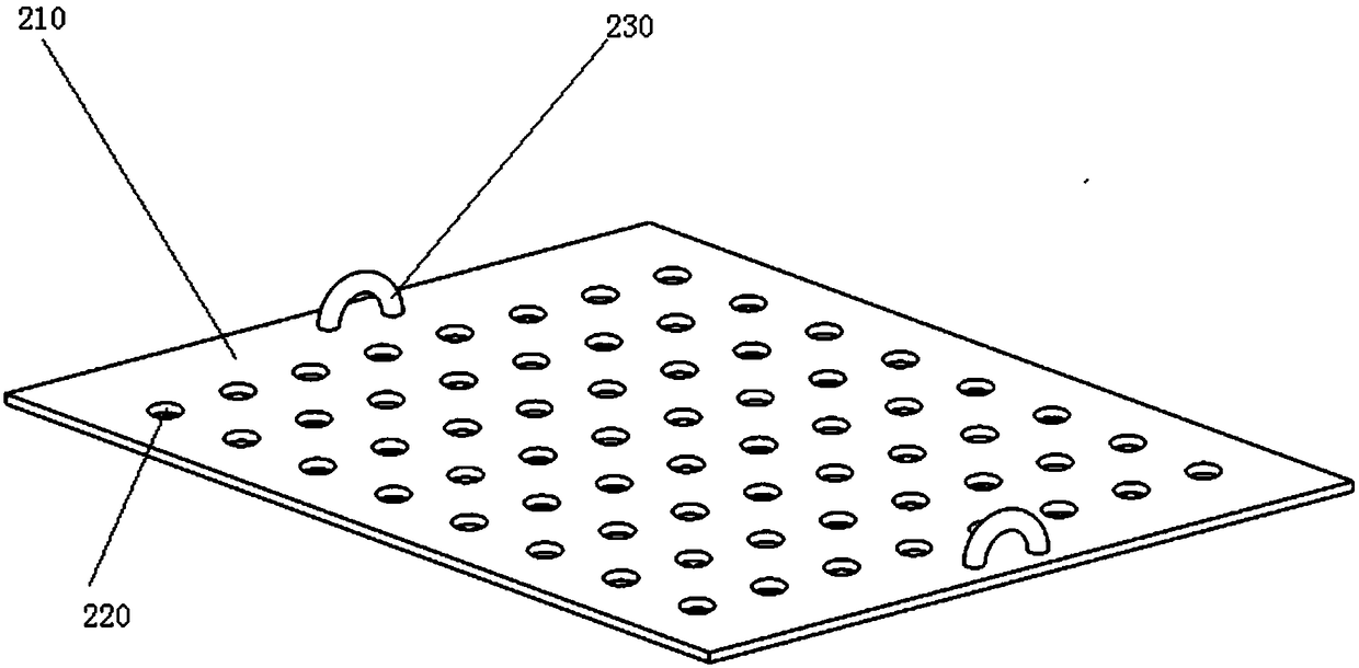 Combined multi-layer rack capable of receiving oil