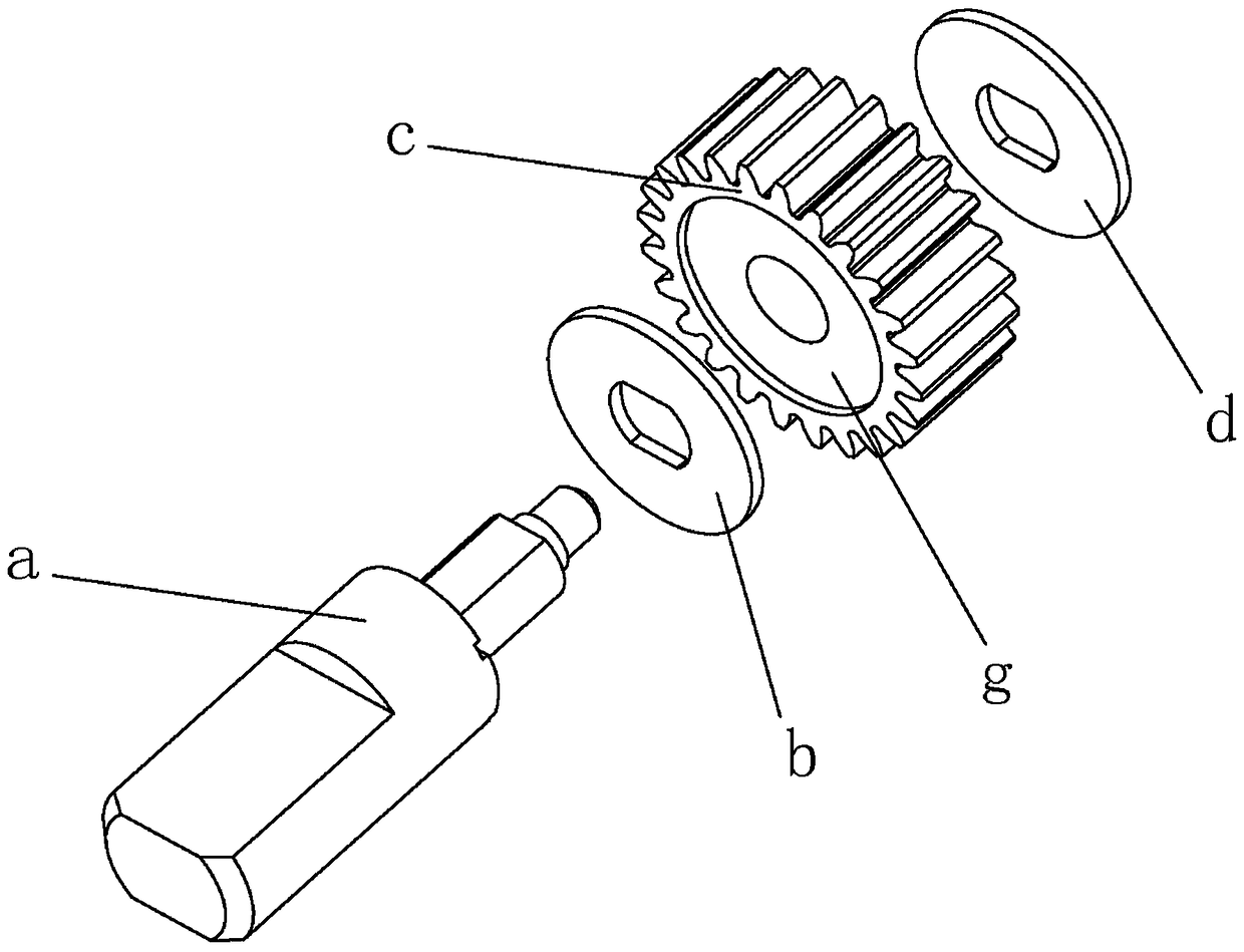 Motor rotation shaft assembly method and assembly machine implementing same