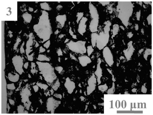 Electromagnetic shielding epoxy composite material with isolation structure and preparation method