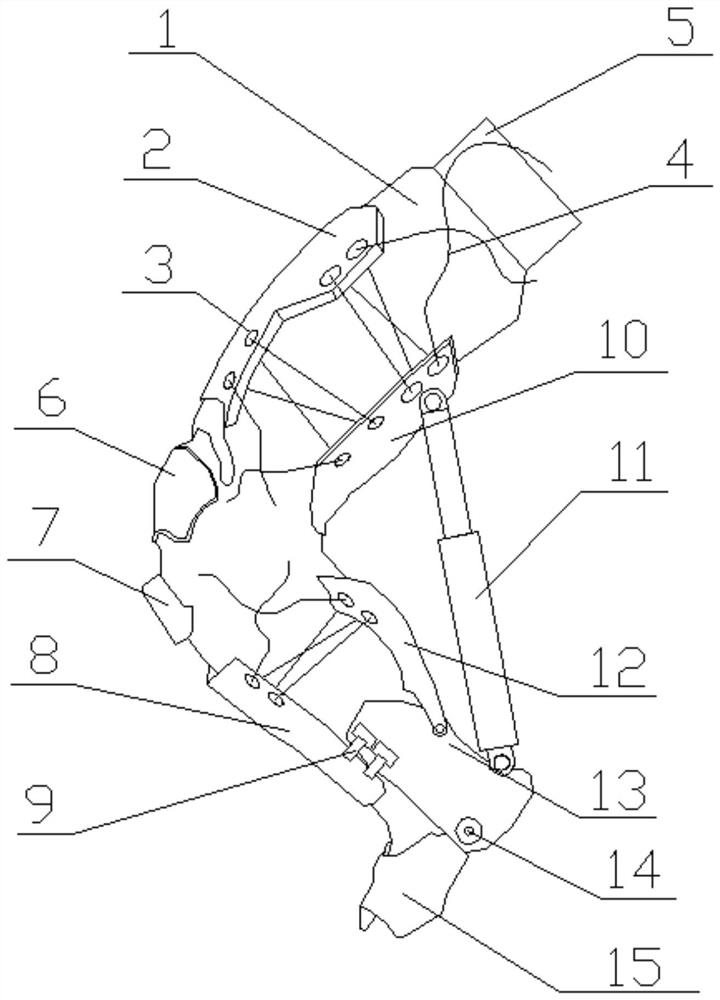 A sports device for exercising legs