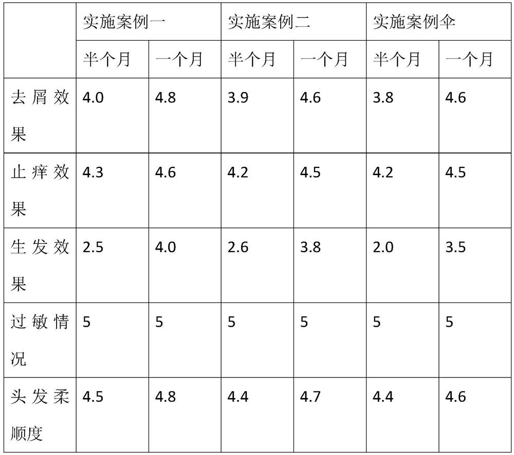 Bamboo vinegar anti-dandruff shampoo composition and preparation method thereof