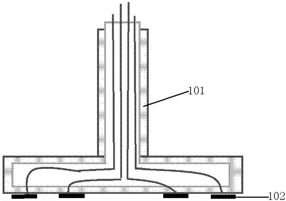 Muscle impedance handheld electrode based on microneedle arrays and preparation method