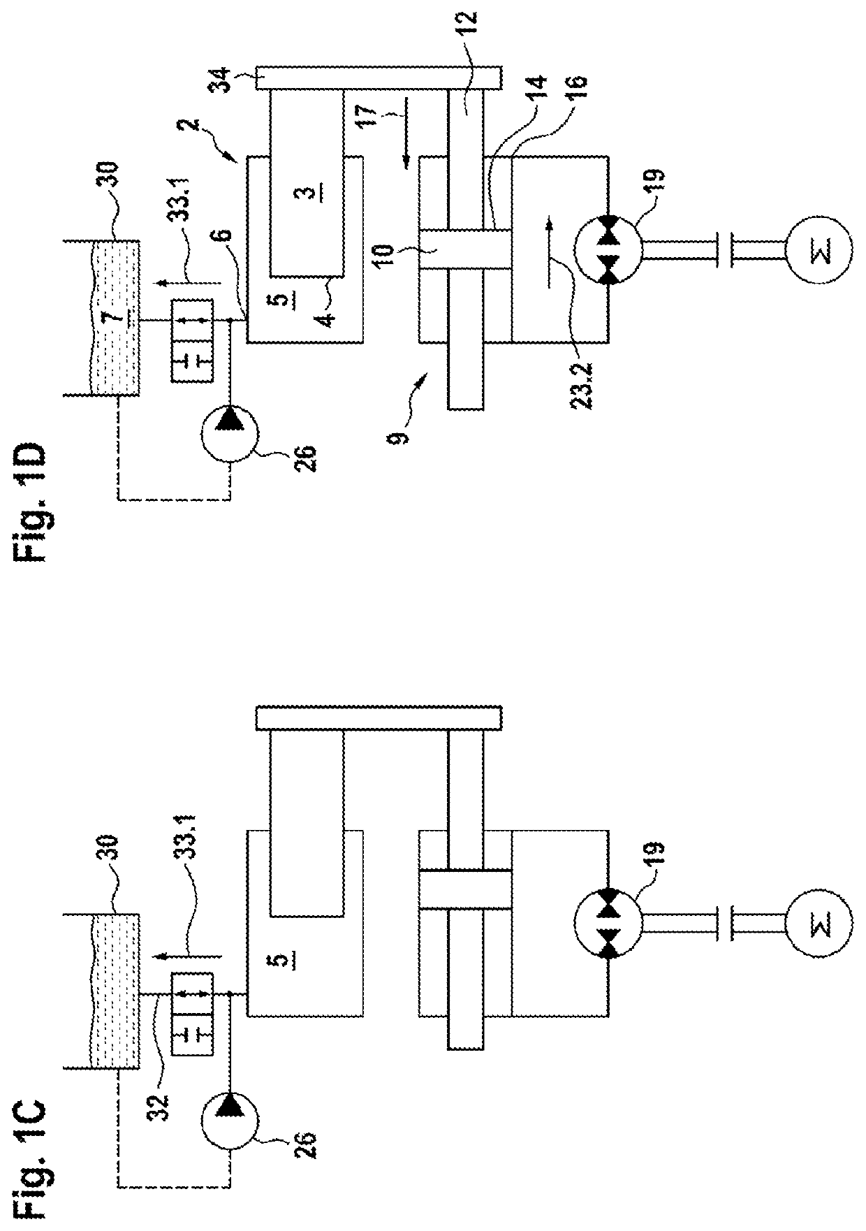 Hydrostatic linear drive system