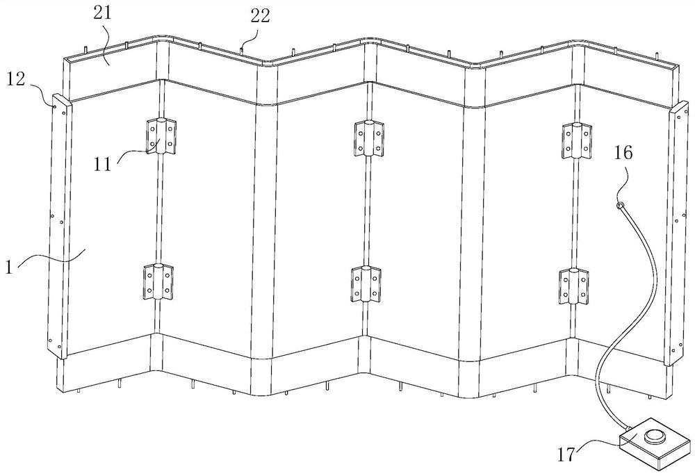 Combined detachable isolation device for controlling infection in hospitals