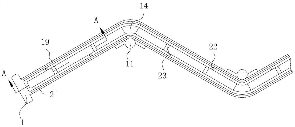 Combined detachable isolation device for controlling infection in hospitals