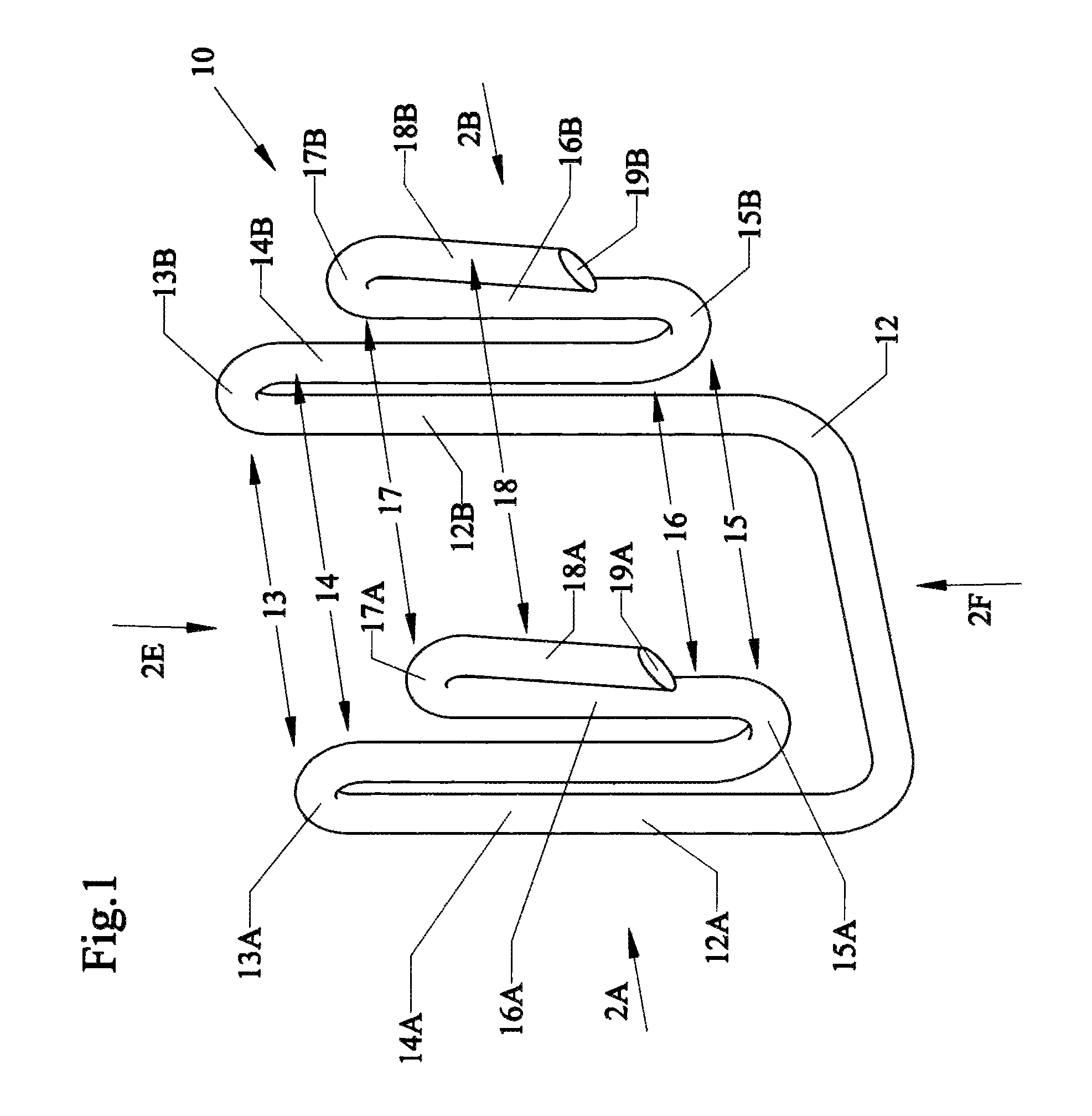 Adjustable line clip holder