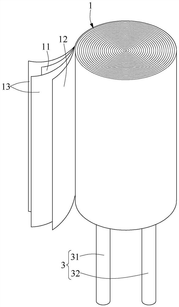 Conductive polymer dispersion for capacitors and capacitor packaging structure