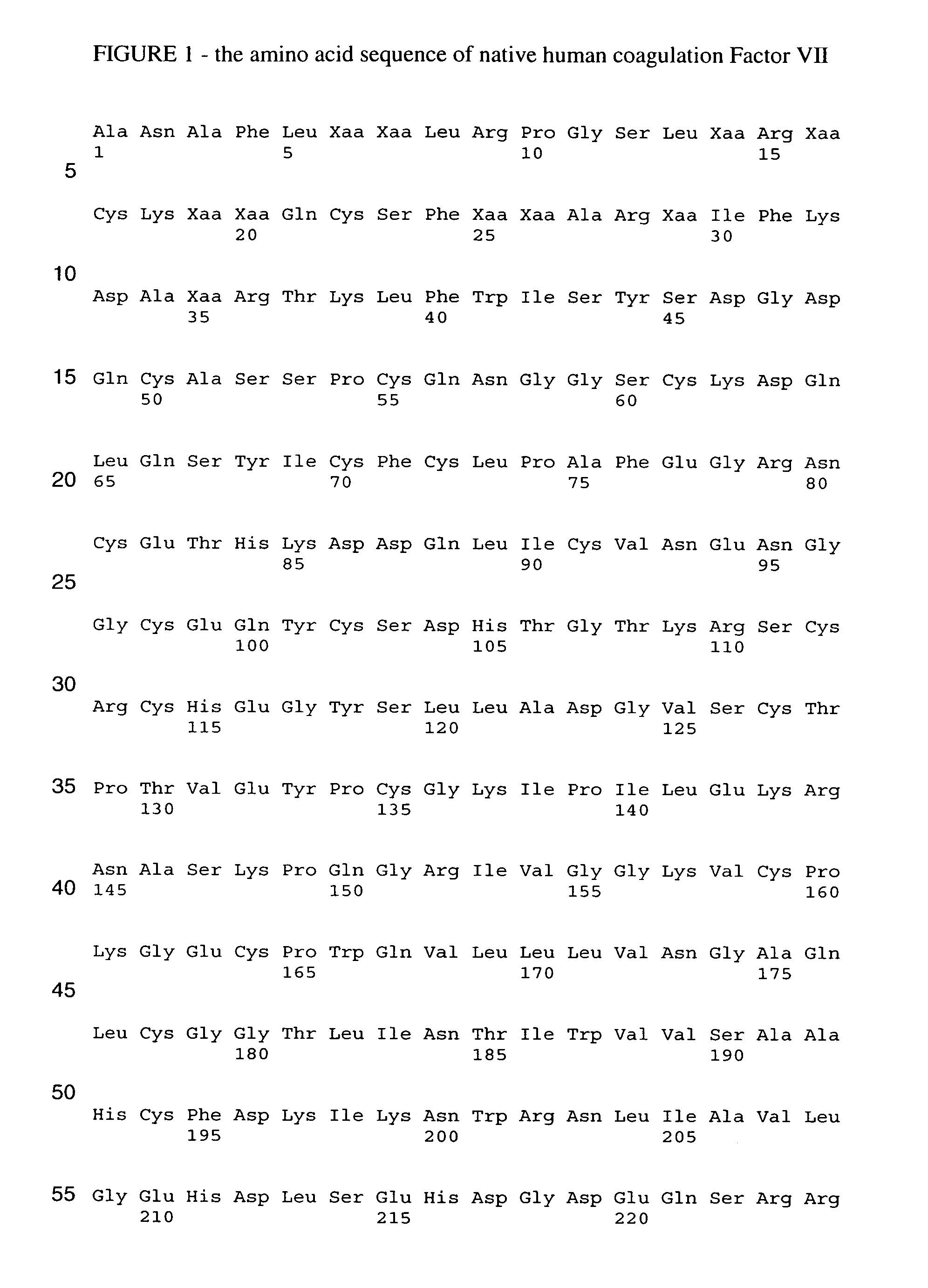 Human coagulation Factor VII variants