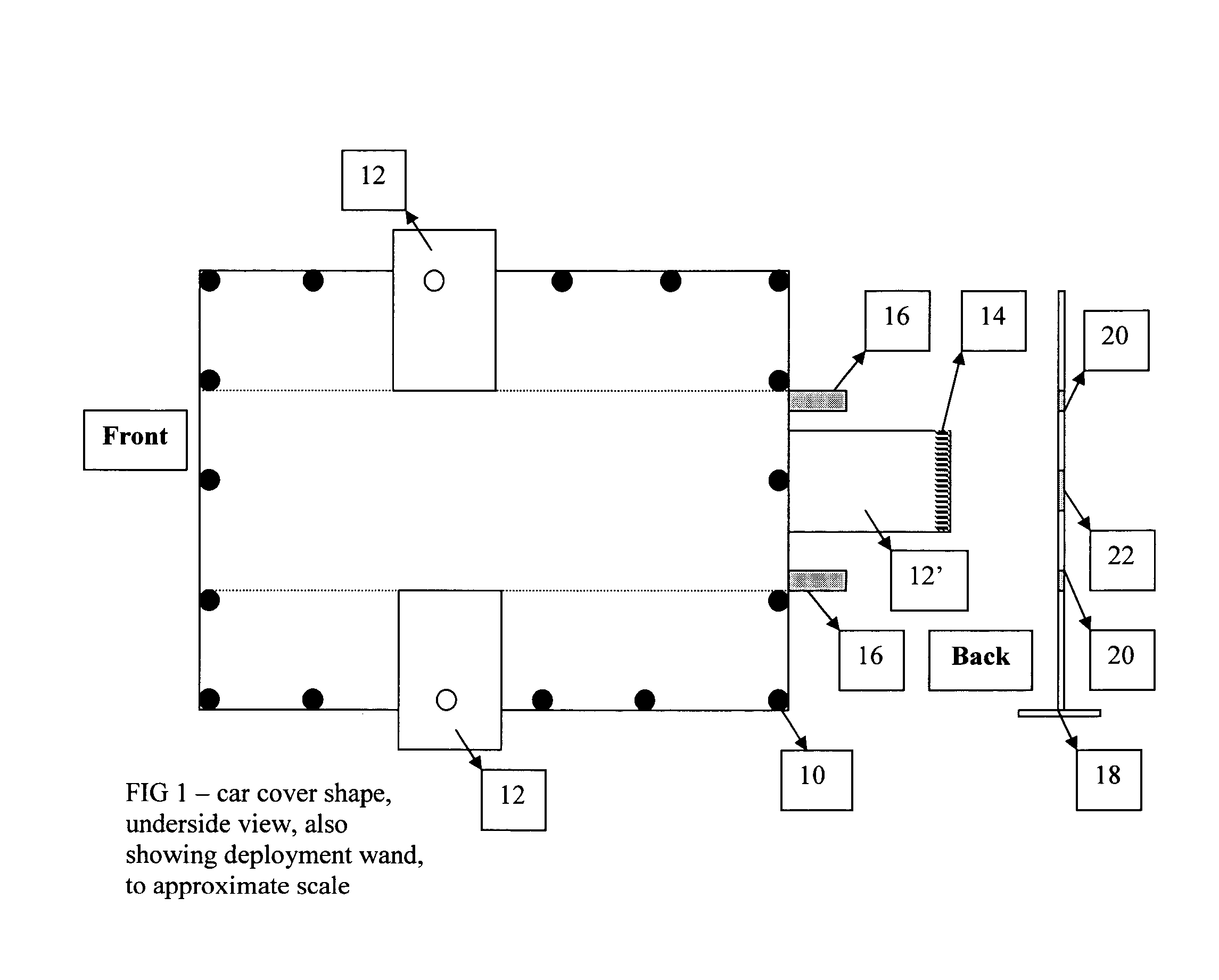 Car cover and car cover deployment system