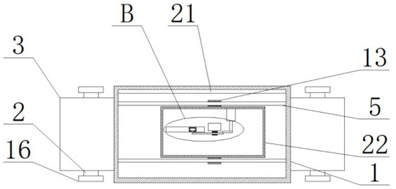 Efficient drying device for production of packaging box materials