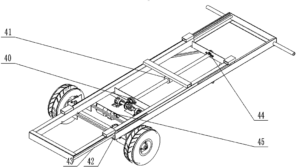 Portable loading, unloading and handling integrated obstacle vehicle