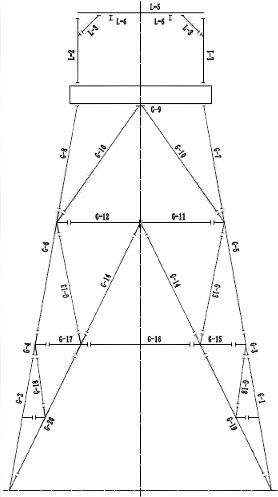 Shaft sinking tubular steel derrick