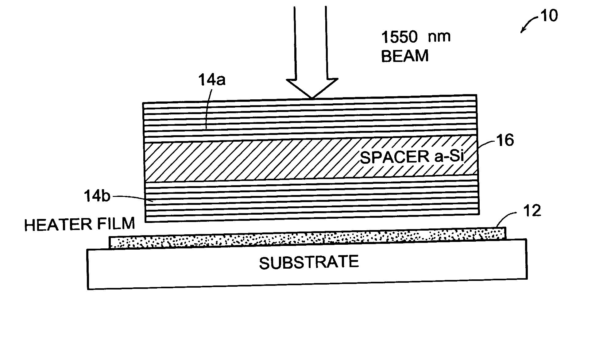 Tunable filter membrane structures and methods of making