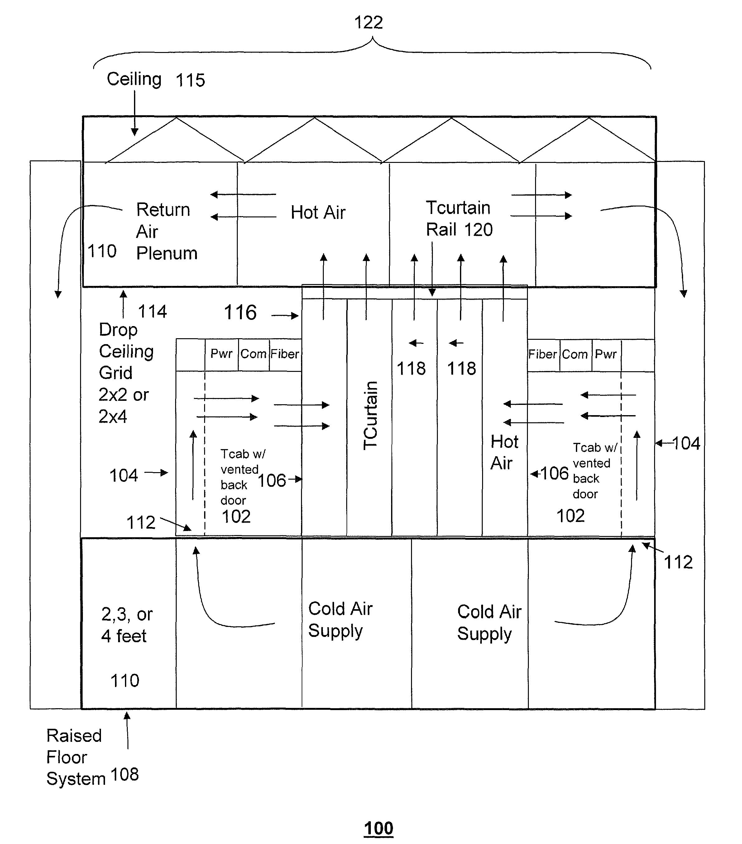 Apparatus and method for regulating various conditions affecting electronic equipment